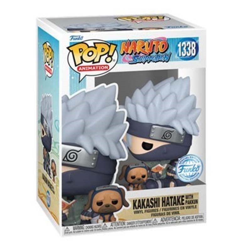 Funko Pop! Animation: Naruto - Kakashi with Pakkun (Exc) Funko Pop! Animation: Naruto - Kakashi with Pakkun (Exc)